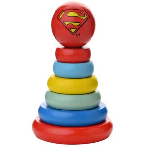 Warner Bros Superman Wooden Stacking Toy