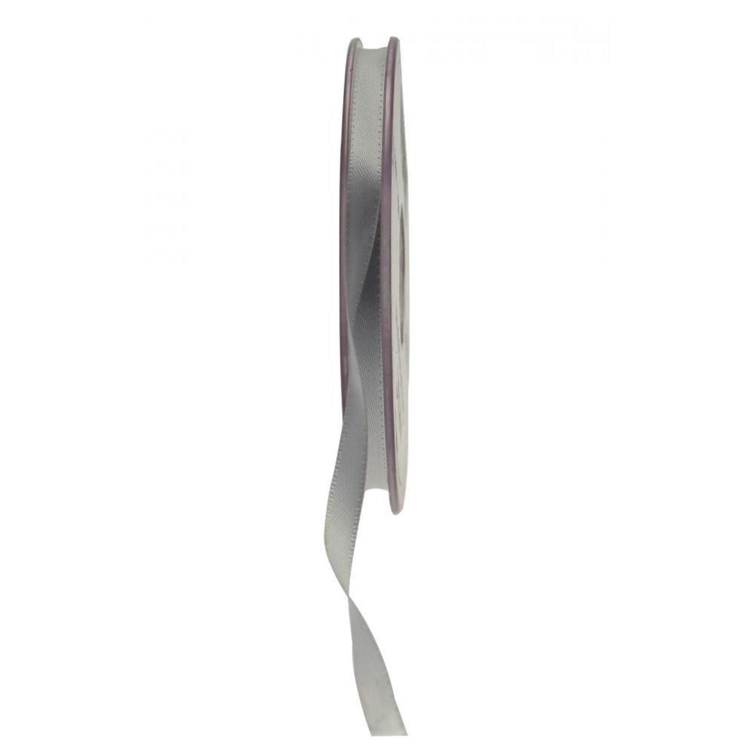 Kdmd Unisex Silver Satin Ribbon 6Mm 5 Pack - Image 2