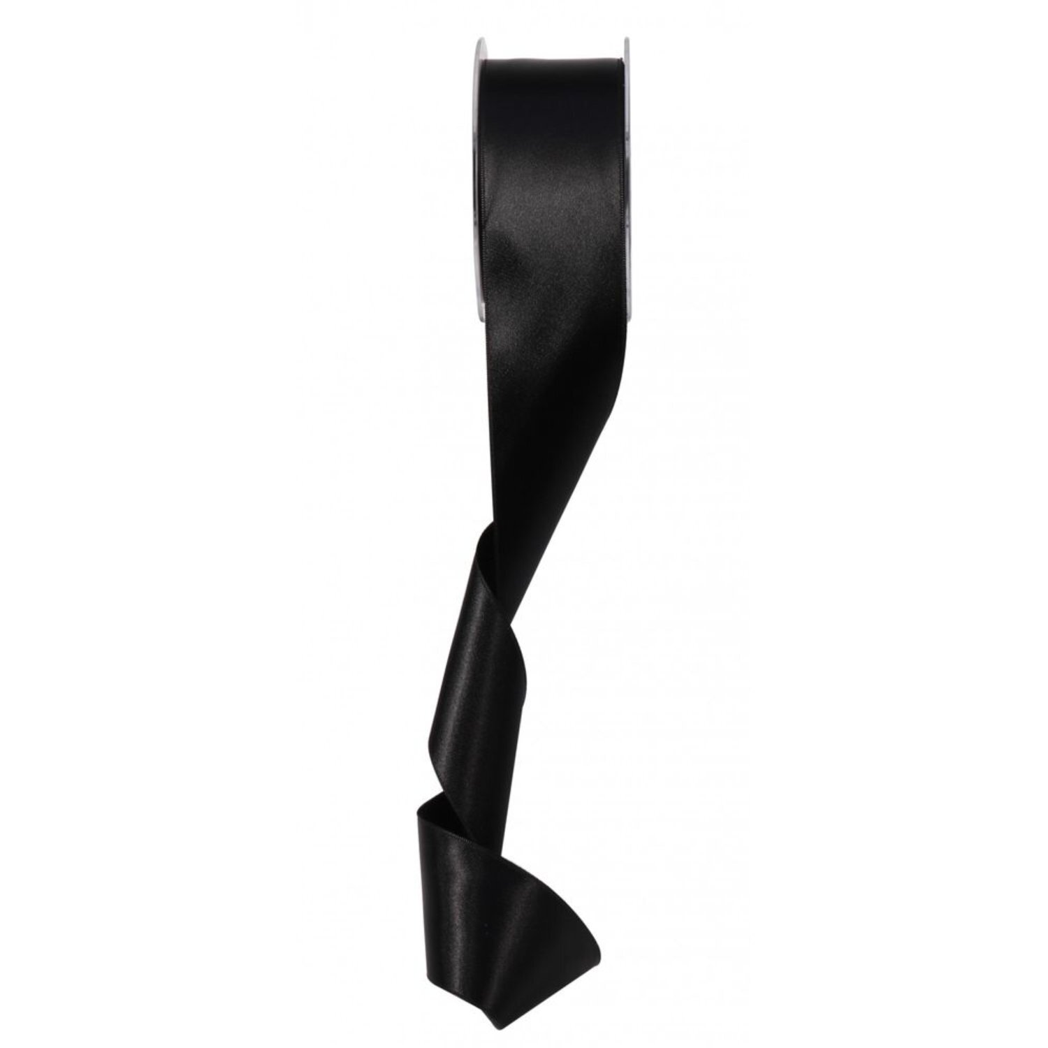  - Satin Ribbon 50mmBlack Party Decoration - Image 3