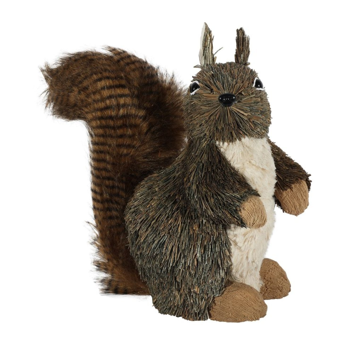  - Standing Squirrel Ornament 27CmBrown - Image 3