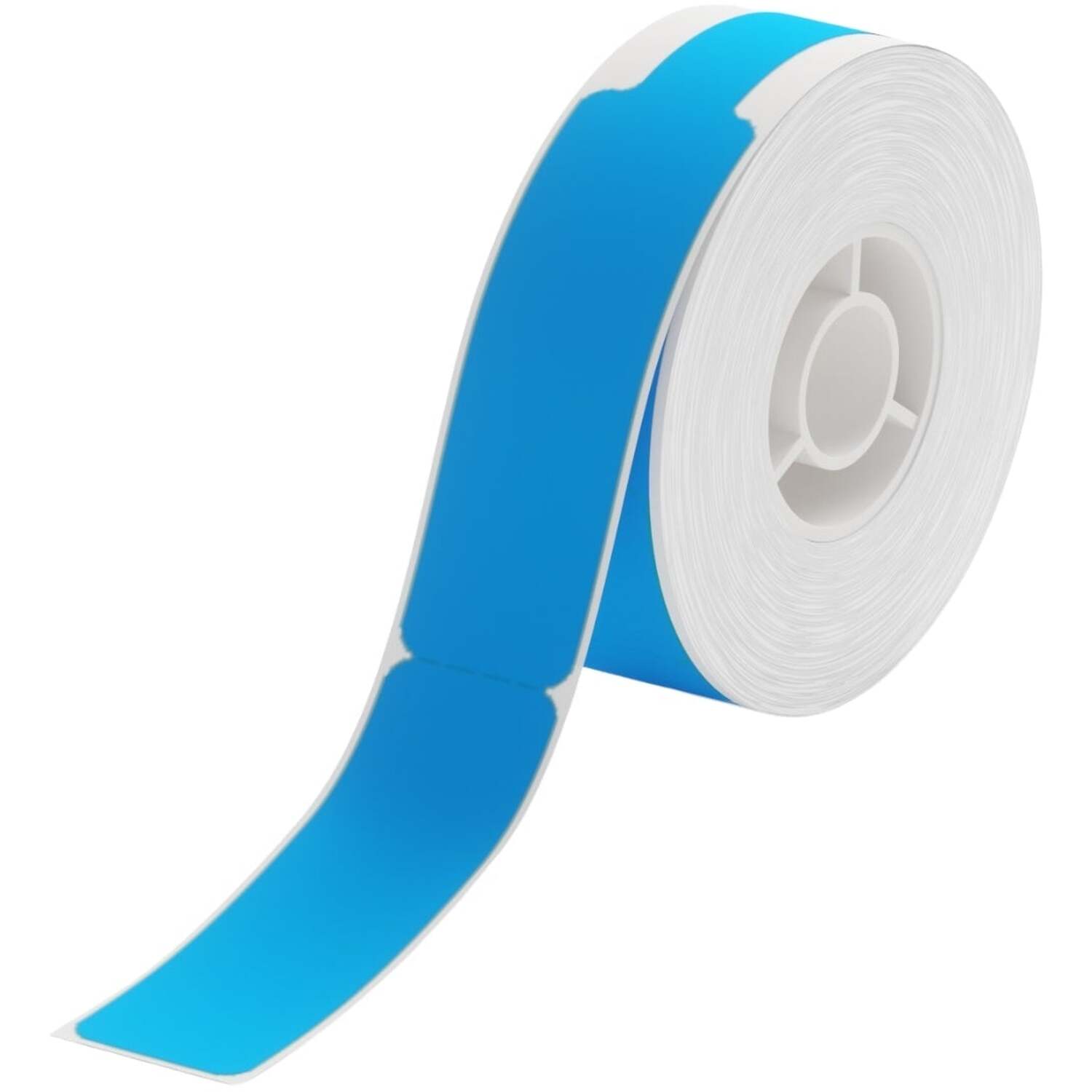 Niimbot M Range 12.5X74mm Coloured Thermal Transfer Label Roll - Blue Cable