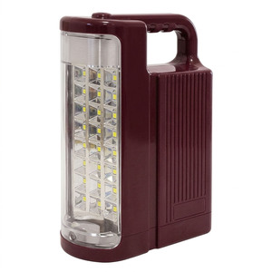 Dragodirect Compact Rechargeable LED Lantern - Dark Red