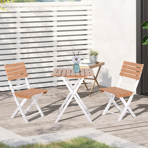 Beige Outsunny Set Of 2 Beach Mat Seat shot 21201779