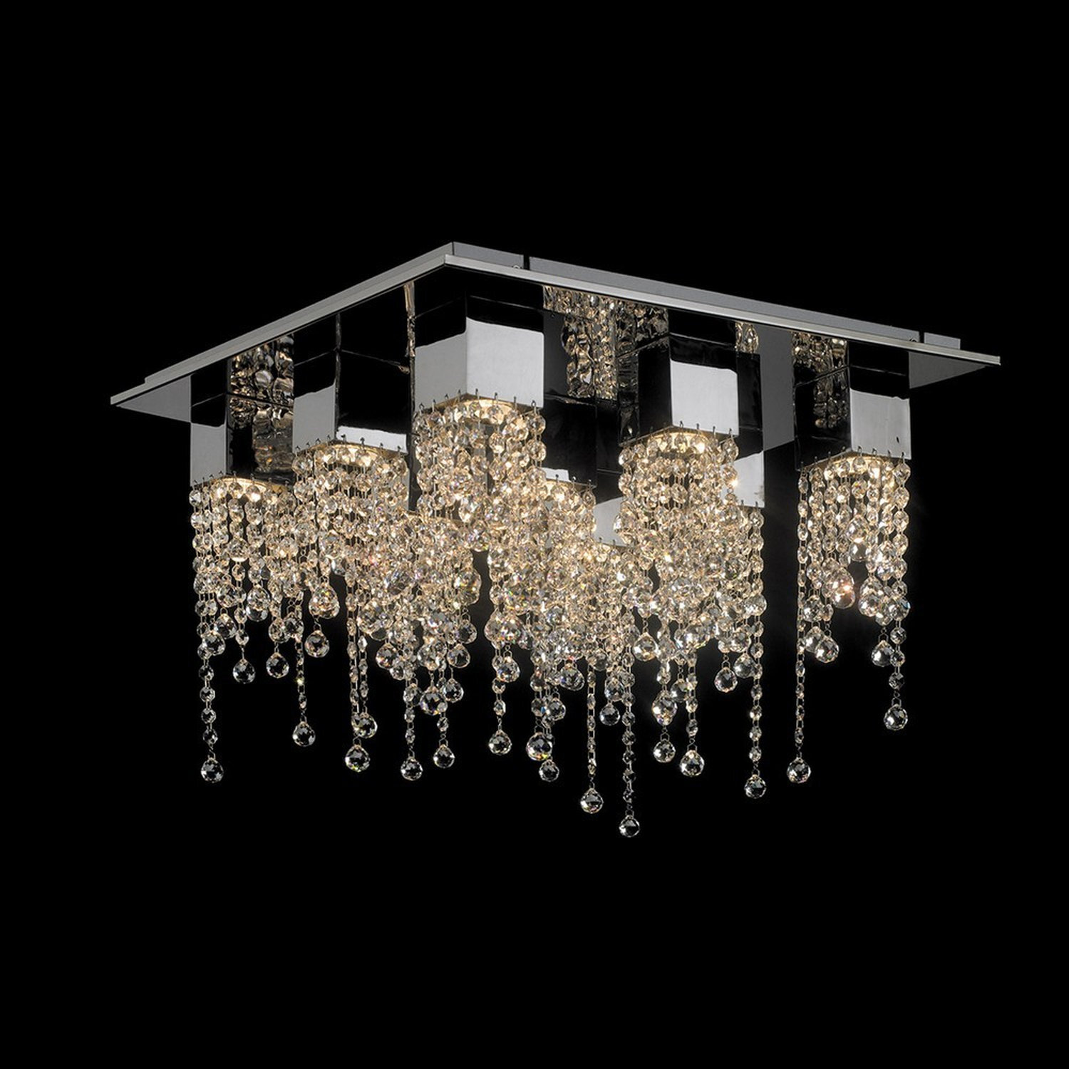 Italux Lighting Classic Ceiling Light Chrome D - Chrome
