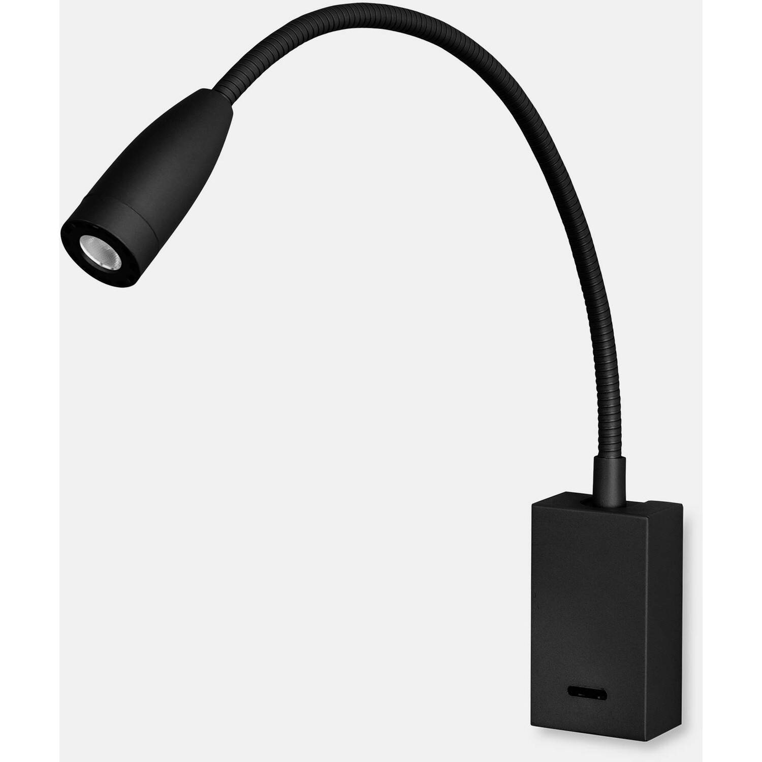 Leds C4 Lighting Wall Light Black A - Black