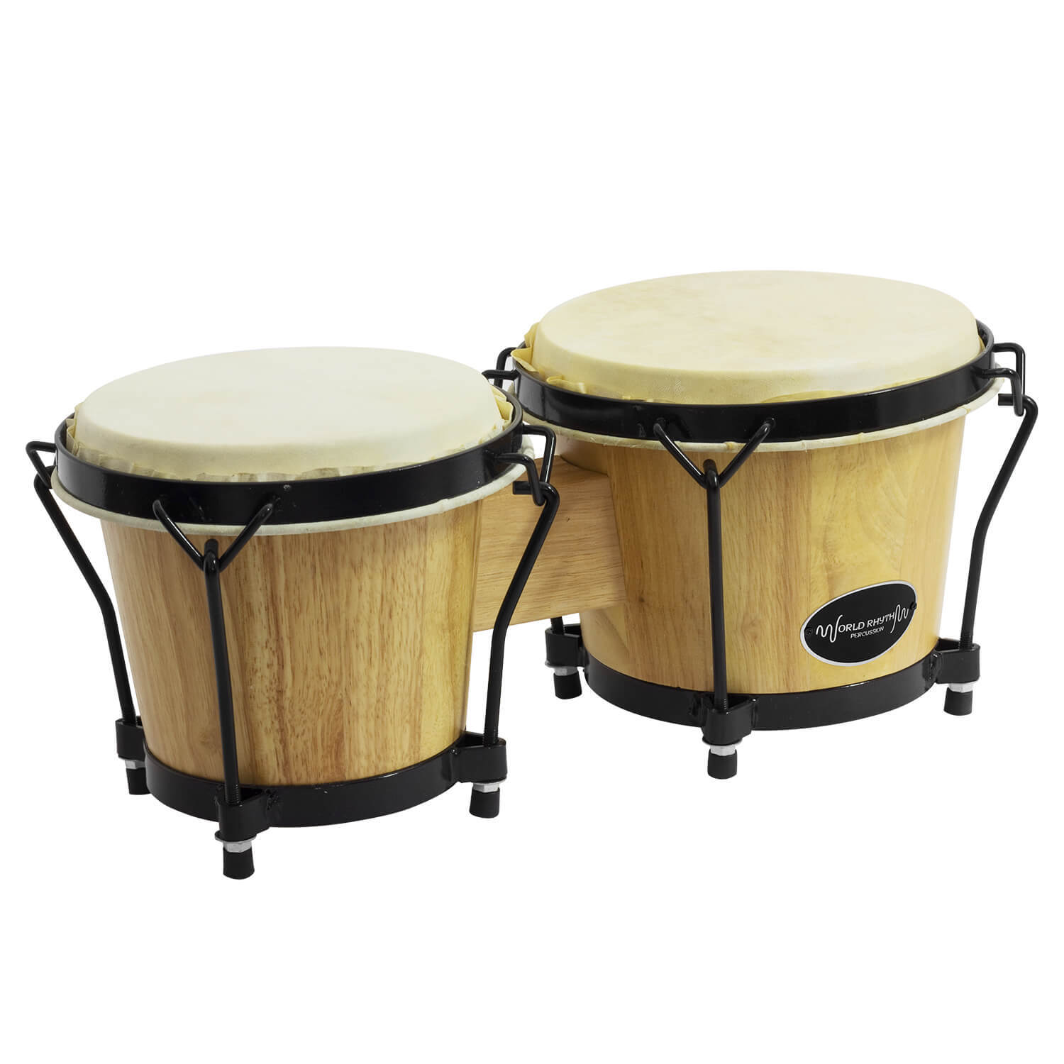 B&Q - Beginners Oak Bongo DrumsBongos - Image 2