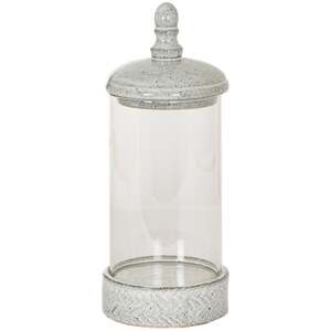 Sona Medium Hurricane Lantern With Lid