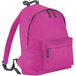 Fashion Backpack (18 Litres) - FuchsiaGraphite