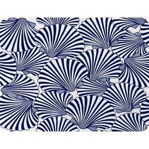 Striped Sea Shells Blanket