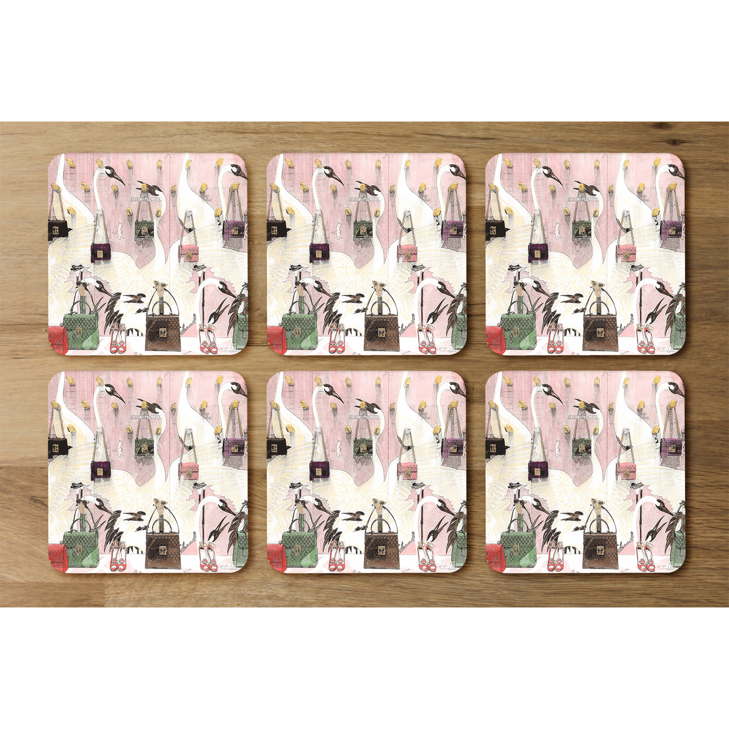 Fashion Heaven Coaster - Pink