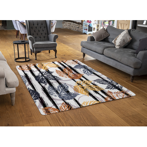 Cute Autumn Leaves Rug