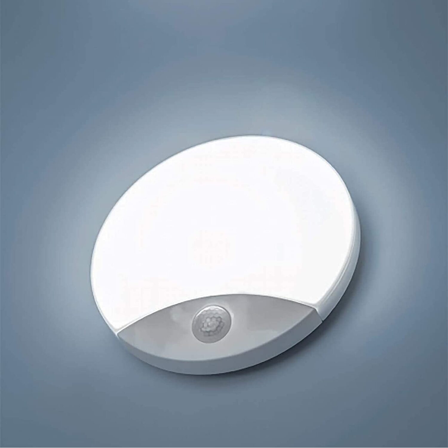 CGC LOGAN Round LED Ceiling Light With PIR Motion Sensor - White