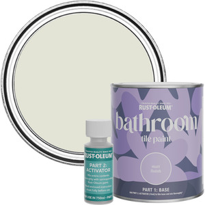 Rust-Oleum Bathroom Tile Paint in Matt Finish - Portland Stone 750ml