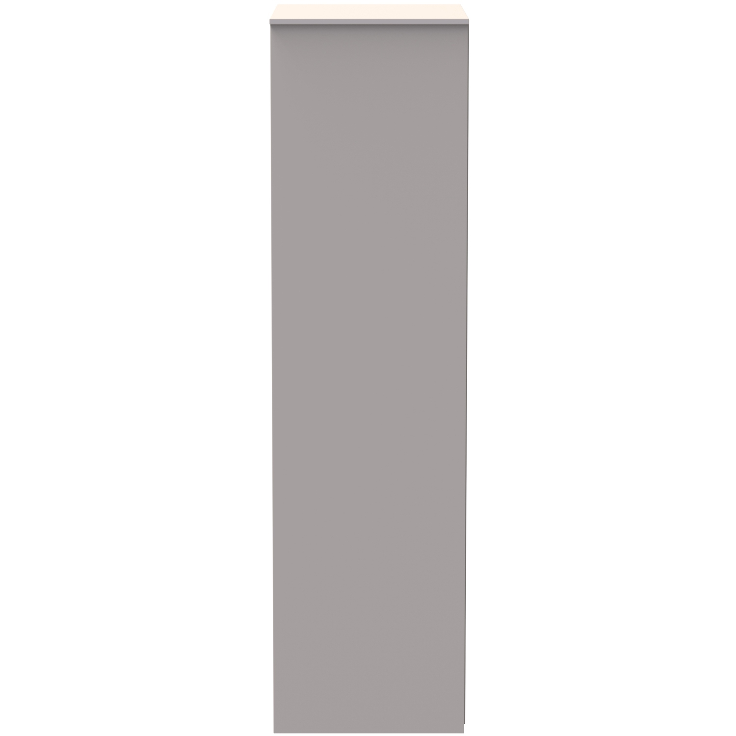 Diamond Ready Assembledtall Plain Wardrobe - Kashmir Matt