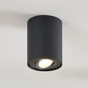 CGC SASHA Black Round Surface Mount Tilt Spotlights