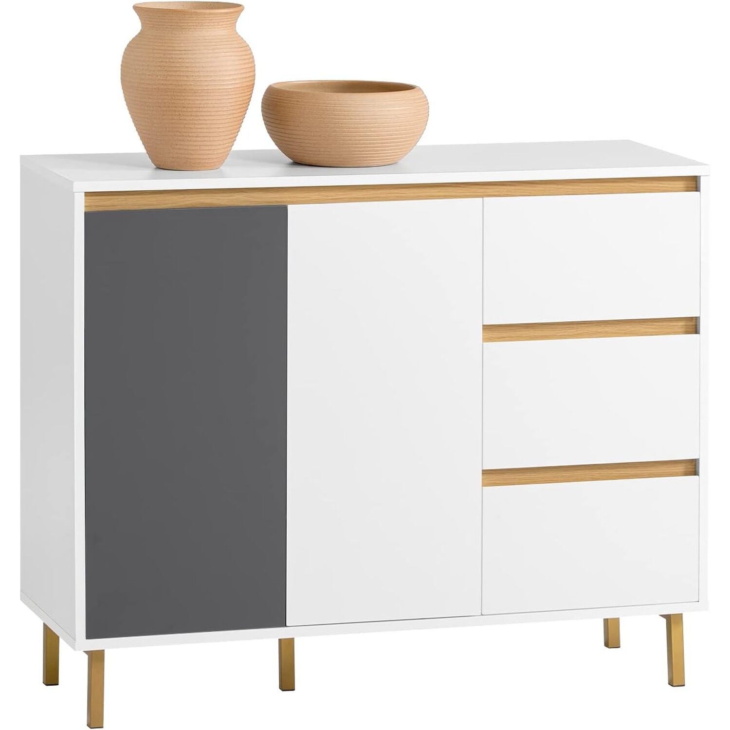 SoBuy - Elegant Sideboard - White thumbnail