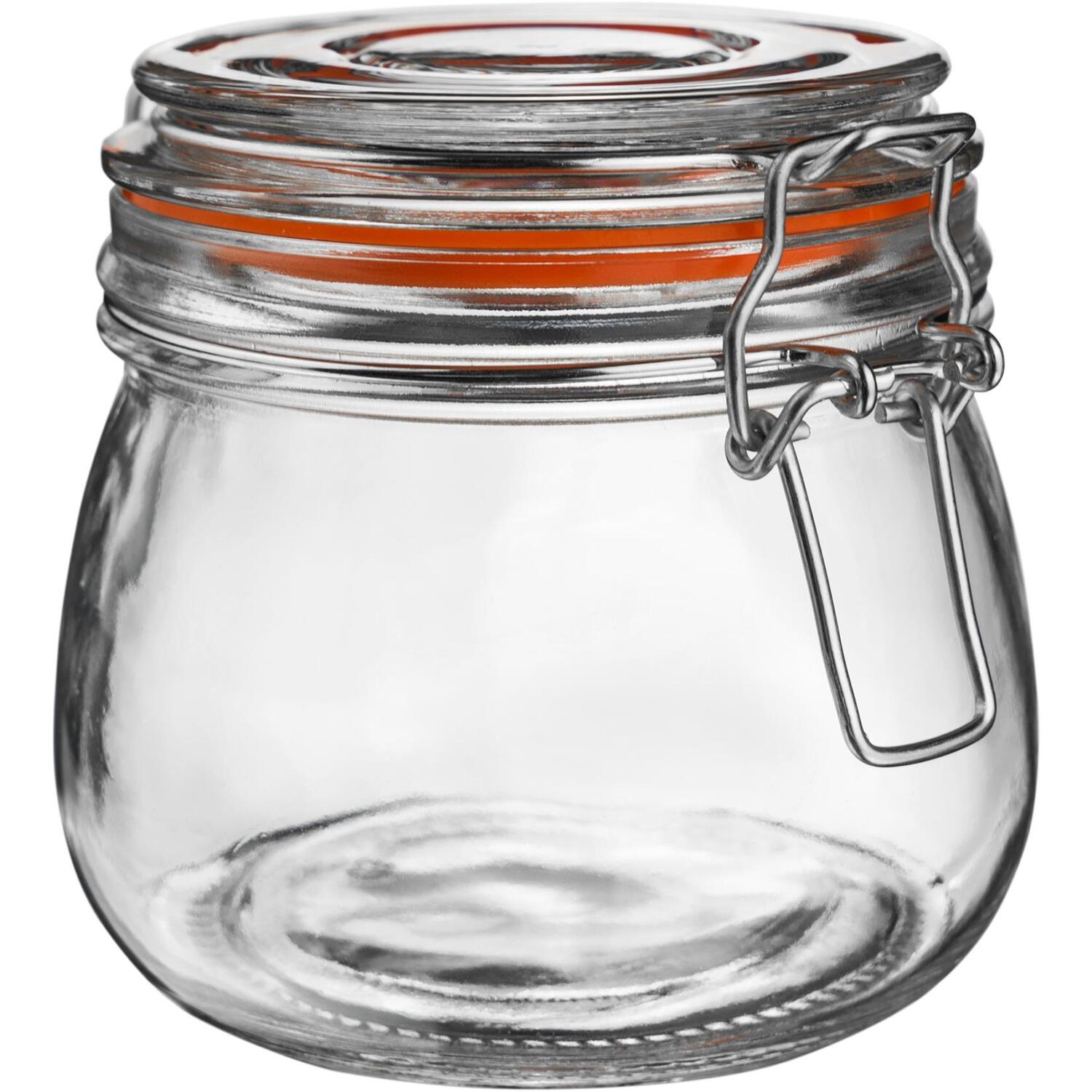 Image of Glass Storage Jar - 500ml -&hellip;