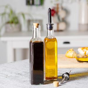 Olive Oil Pourer Bottle with Cork Lid