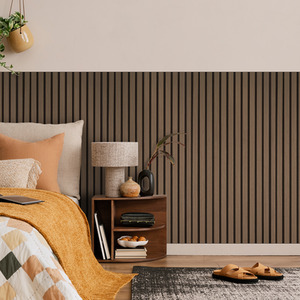 Fuse Acoustic Wooden Wall Panel in Smoked Oak, 1.2m x 0.6m