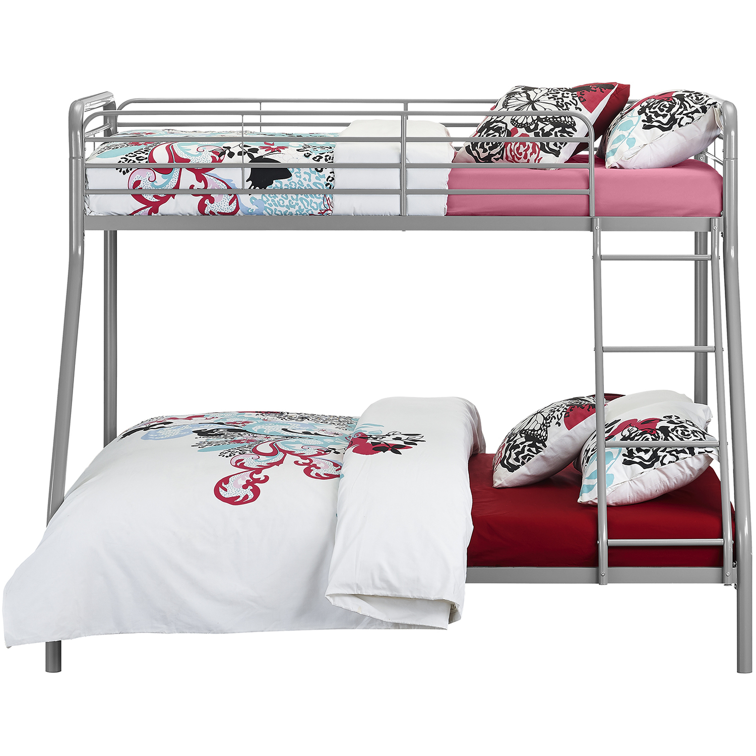Bunk Bed In Metal - Silver