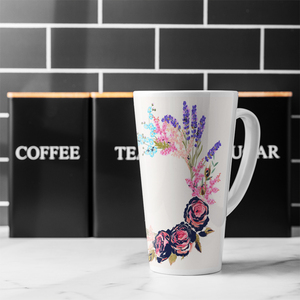 Beautiful Reath Latte Mug