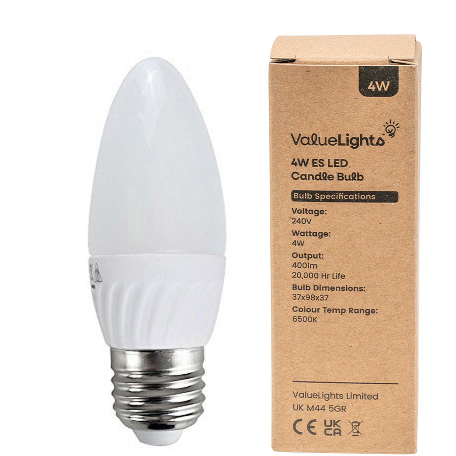 Image of 10 Pack E27 White Thermal Plastic&hellip;