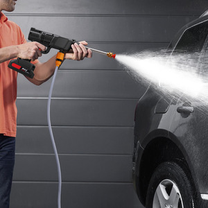 Electric Cordless Handheld Pressure Washer with 2 Batteries