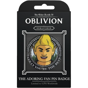 The Elder Scrolls IV Oblivion Adoring Fan Pin Badge