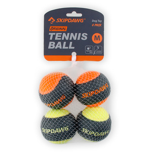 Skipdawg Premium High Bounce Tennis 4 pack
