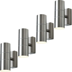 4 Pack of Kenn Outdoor Up and Down IP44 Wall Lights