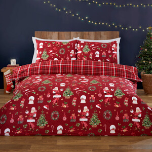 Festive Santa Duvet Set