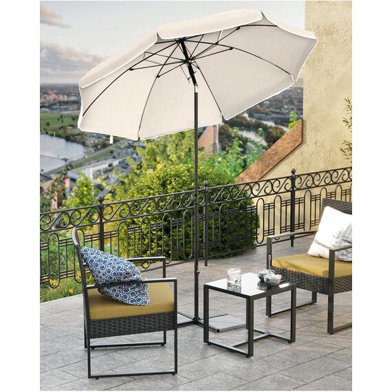 SONGMICS UPF 50 Beach Parasol with Carry Bag