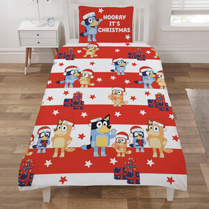 Bluey Festive Stars Duvet Set