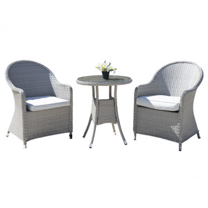 Sorrento Rattan Bistro Garden Dining Set with Table