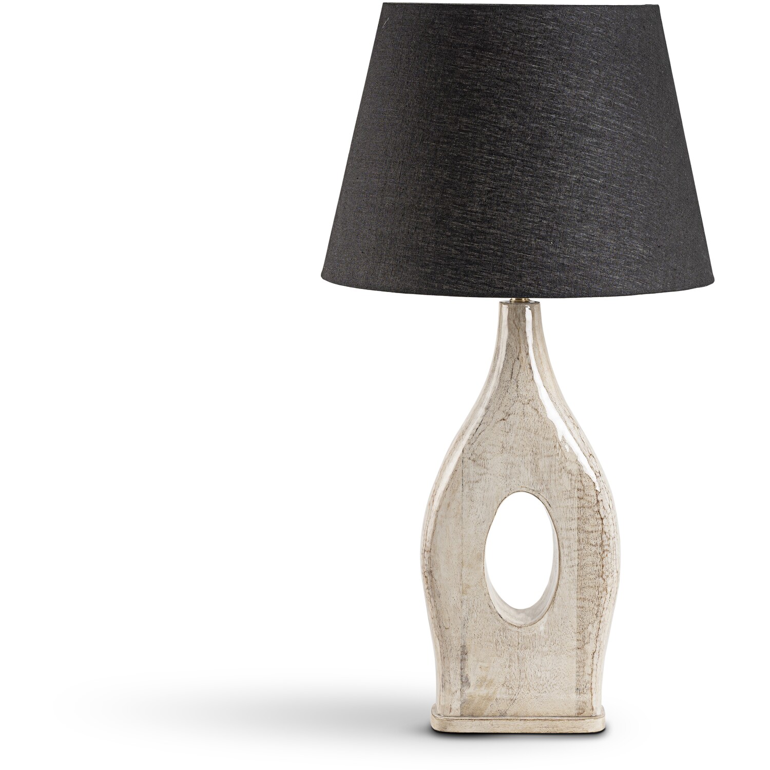 Image of Sculptural Table Lamp with Shade -&hellip;