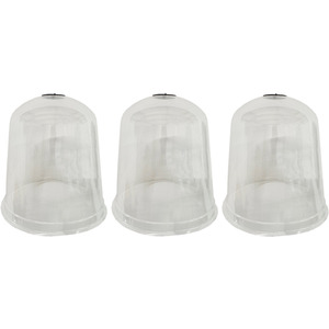 Large Plastic Plant Protection Bell Cloche Covers with Ground Pegs