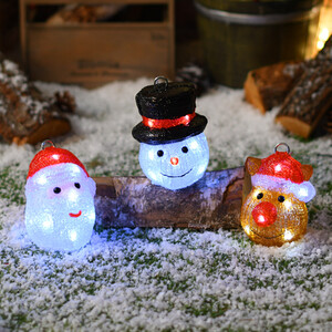 Acrylic Christmas Characters