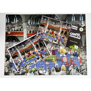 Chaos at the Coronation No.24 1000 Piece Jigsaw Puzzle