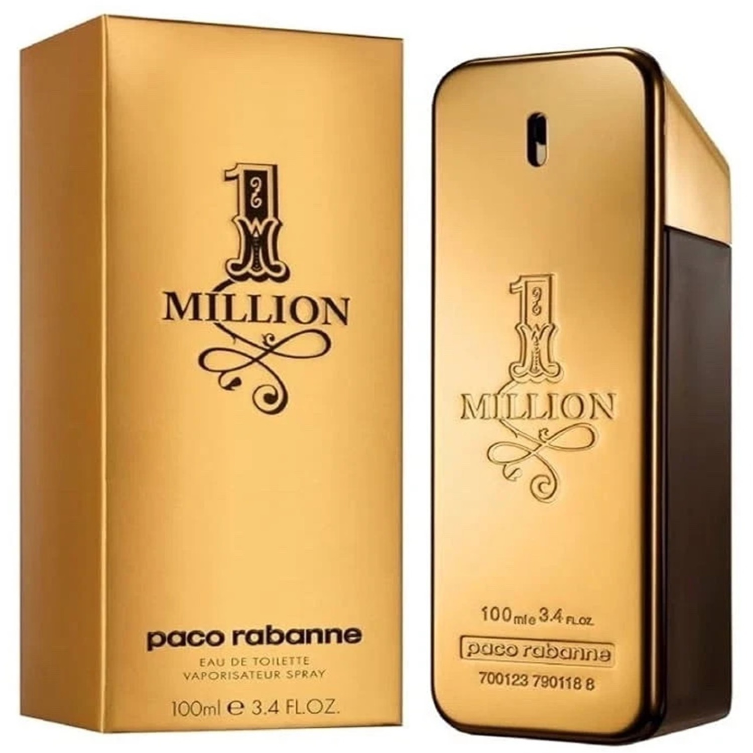 Paco Rabanne Product Paco Rabanne 1 Million For Him 100ml EDT Spray Mens Fragrance