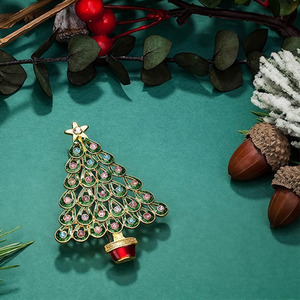 Winter Christmas Party Brooch