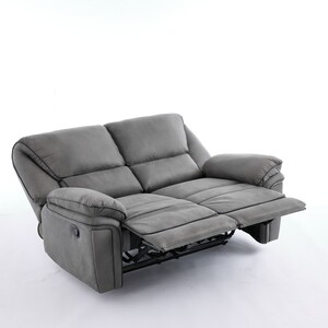 Manual Reclining Leathaire Sofa Suite