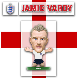SoccerStarz England Jamie Vardy  2018  5cm Figure