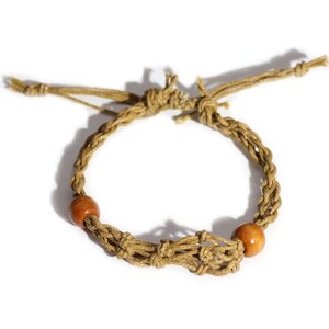 Sand Crystal Gemstone Bracelet Cord - Adjustable, Neutral Jewelry Base