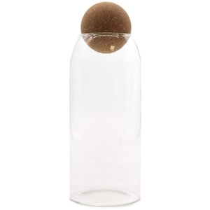 Cottage Cork Ball Glass Jar for Food Storage