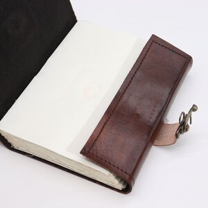 Black Tan Evil Eye Journal160 Deckle Edges