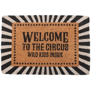 Welcome to the Circus Coir Doormat