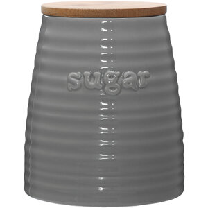 Winnie Grey Dolomite Sugar Canister