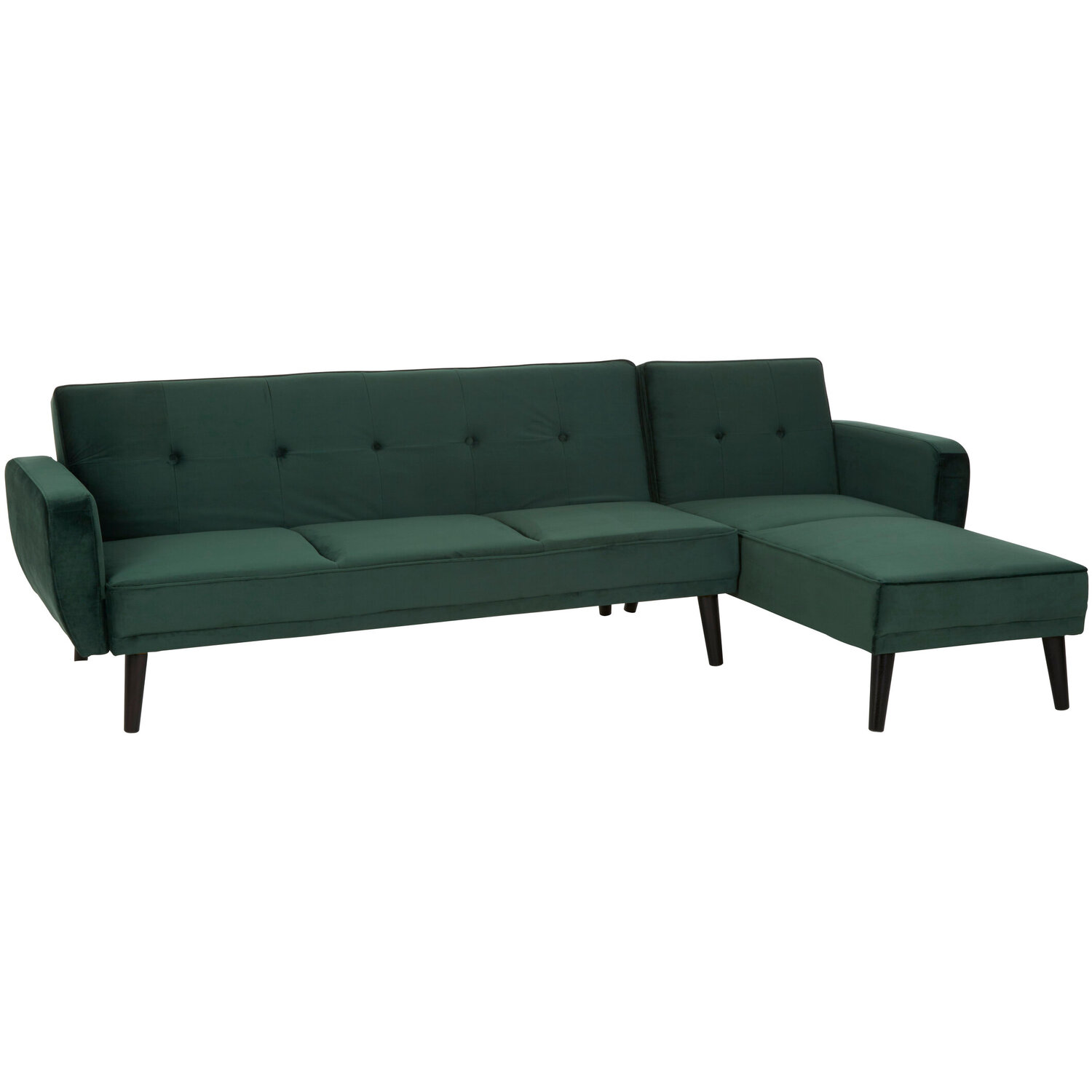 Serene 3 Seat Green Sofa Bed - Green