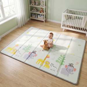 Reversible Toddler Play Mat ¿ Jungle & Dinosaur