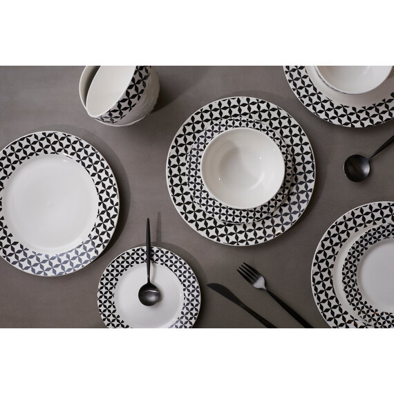 Avie 12 Piece Windmill Dinner Set